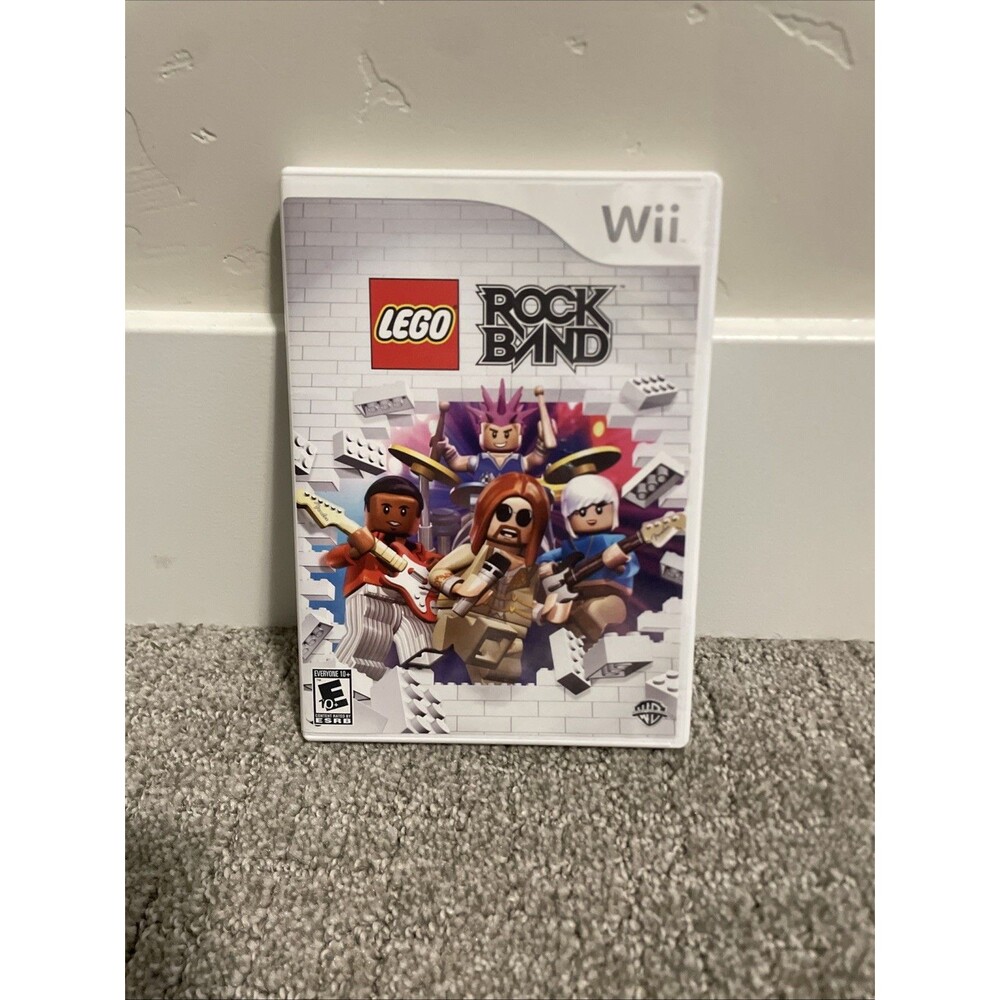 LEGO Rock Band (Nintendo Wii, 2009) CIB Complete with Manual